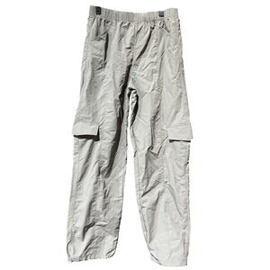 Wilo Parachute Cargo Pants Womens Small Nylon Drawstring‎ Utility Pocket